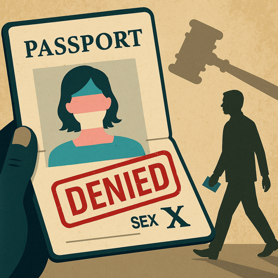 अब 'ट्रान्सजेन्डर’ राहदानीमा जन्मकै आधारमा लिङ्ग